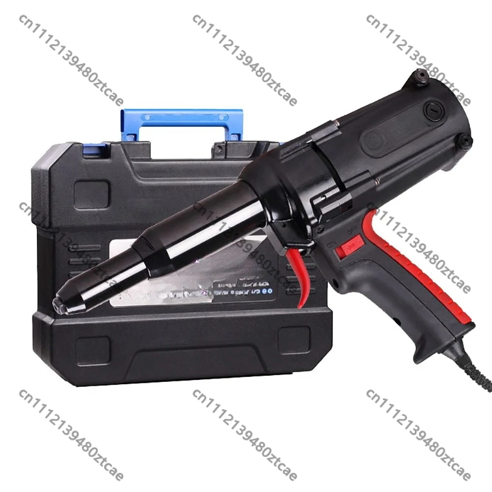 

AC 220V 600W Heavy Duty Electric Rivet Gun 4.0-6.4MM 16000N Blind Riveting Power Tool