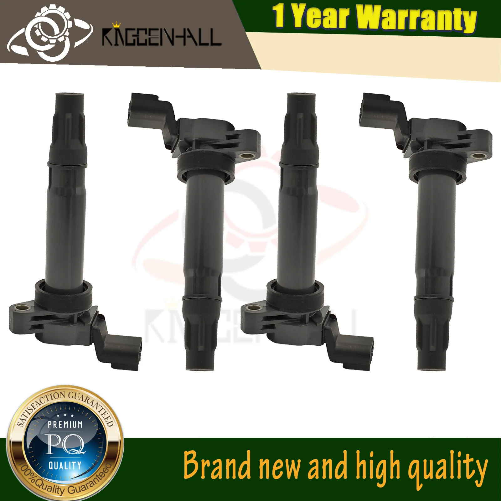 

9023781 4Pcs Ignition Coil Compatible with CHEVROLET LACETTI 1.8L SPARK 1.0L 1.2L 23871596 9687 5090 J5370900 WG1786926