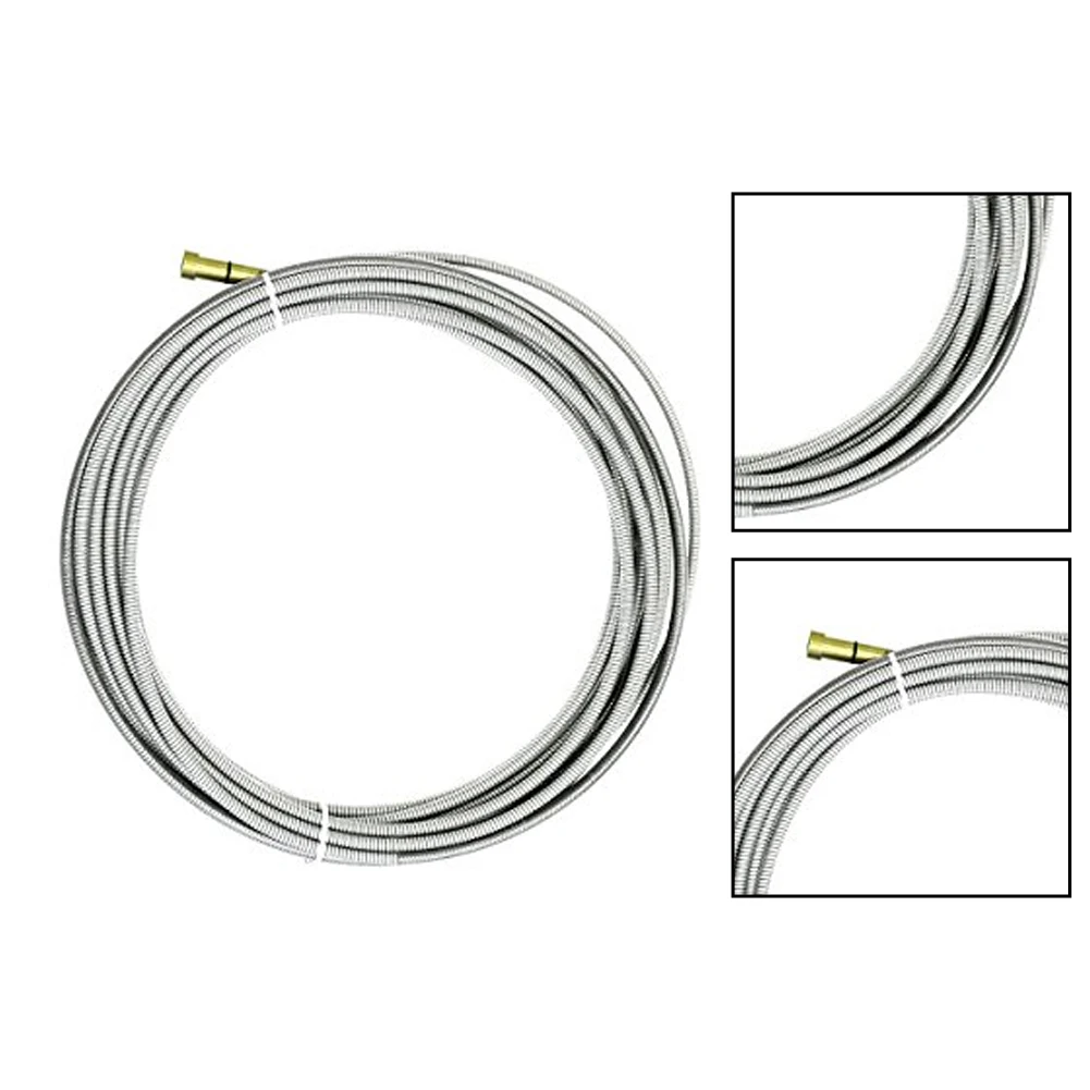 Stainless steel conduit liner model 44-116-15 15 ft length 1/16 inch inner diameter for Lincoln For Magnum 300 400