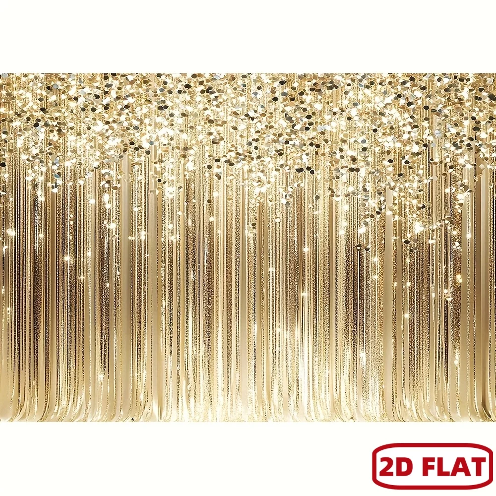 Gouden Pailletten Gordijn 2D P - Wedding Backdrop Curtain recensie en prijs