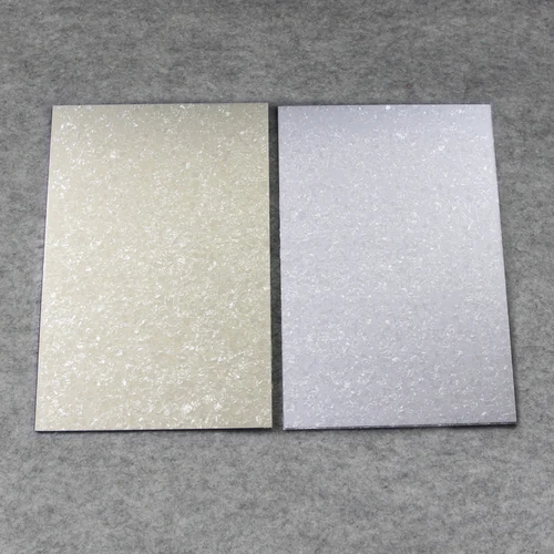 FLEOR 1 Uds. Hoja de golpeador de guitarra Material en blanco 43x29cm - Perla blanca/Perla envejecida