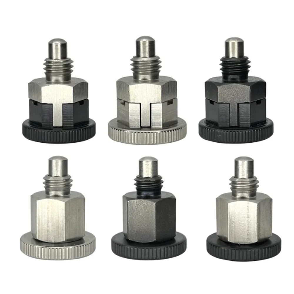 Thread Reset Self Locking Pin Industry Stainless Steel Plastic Dowel PMXYSM/PMBMXYSM/SPMXSM/PMXSBM6/M8/M10 Hardware Knob Plunger