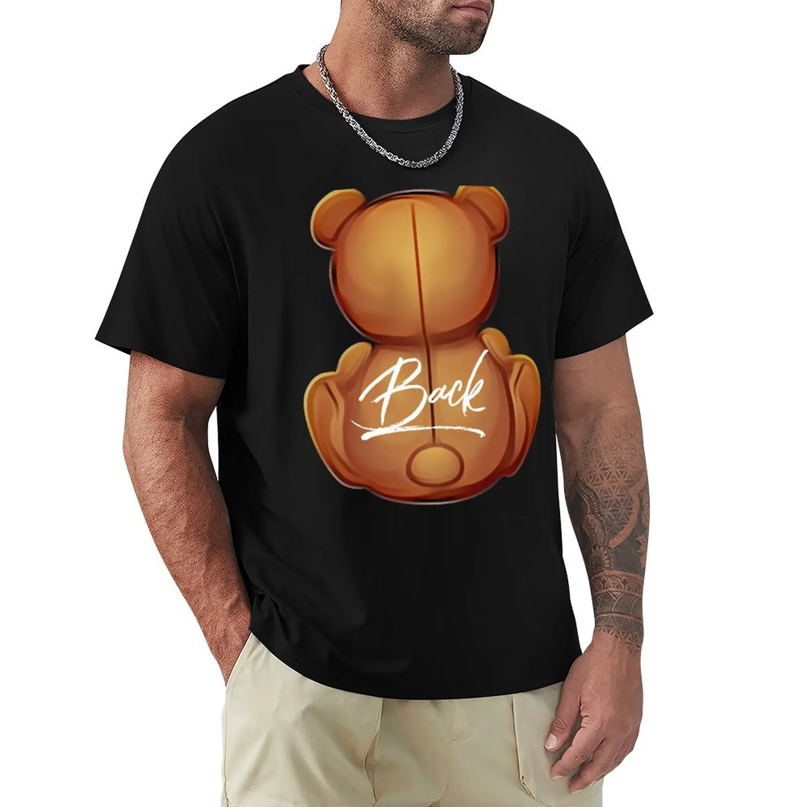 Bear Back T-Shirt Holiday Outdoor T-Shirt