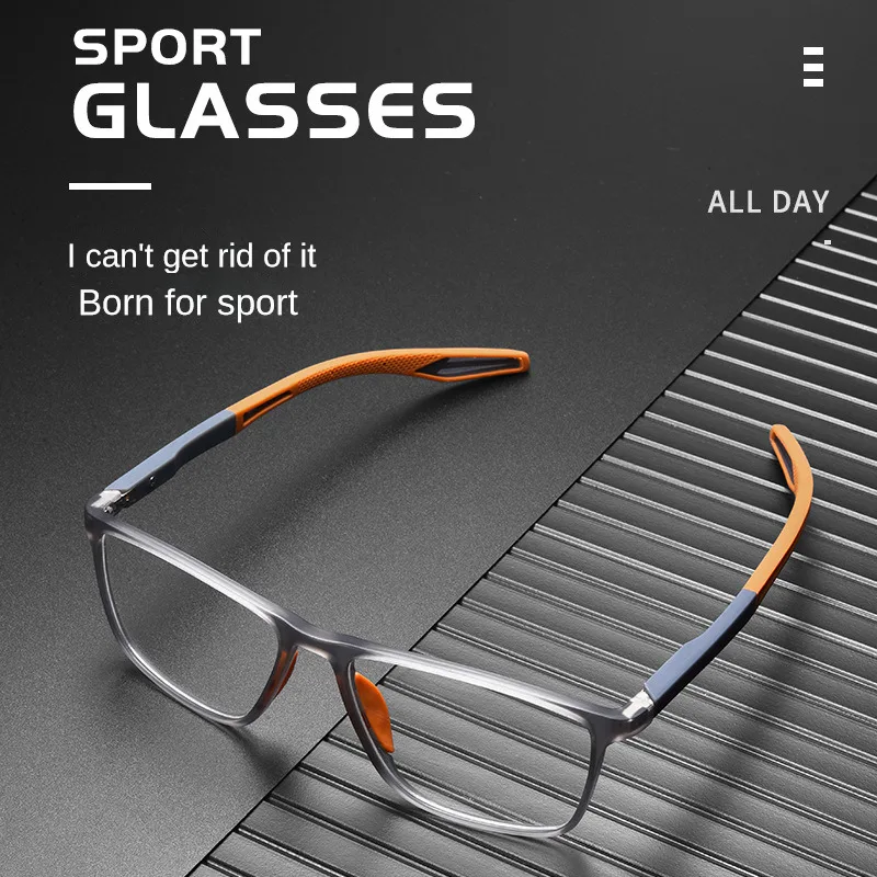 

Ultra-Light Tr90 Sports Eyeglasses Frames For Men Match Myopia Basketball Soccer Anti-Detachment Prescription Eyeglasses Frame