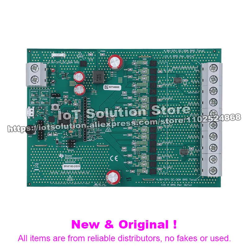 DRV8718S-Q1EVM Automotive multi-channel smart half-bridge gate drivers evaluation module DRV8718S Q1EVM