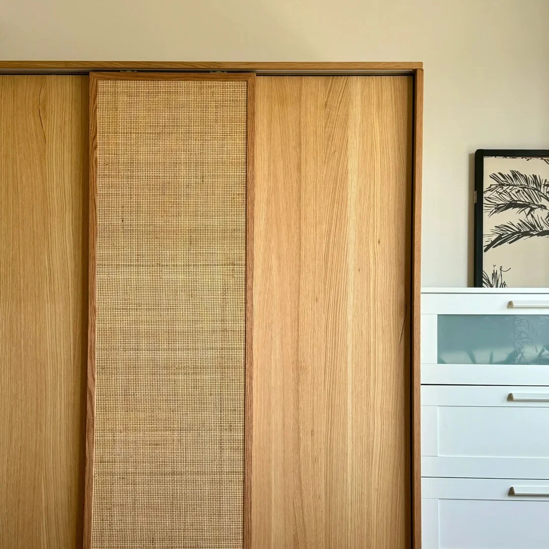 Natürliches Rattan-Geflecht auf Rolle, 35-55cm Breite, Großformatiges Geflechtmaterial, Rattan-Material für DIY-Projekte – Detail 3