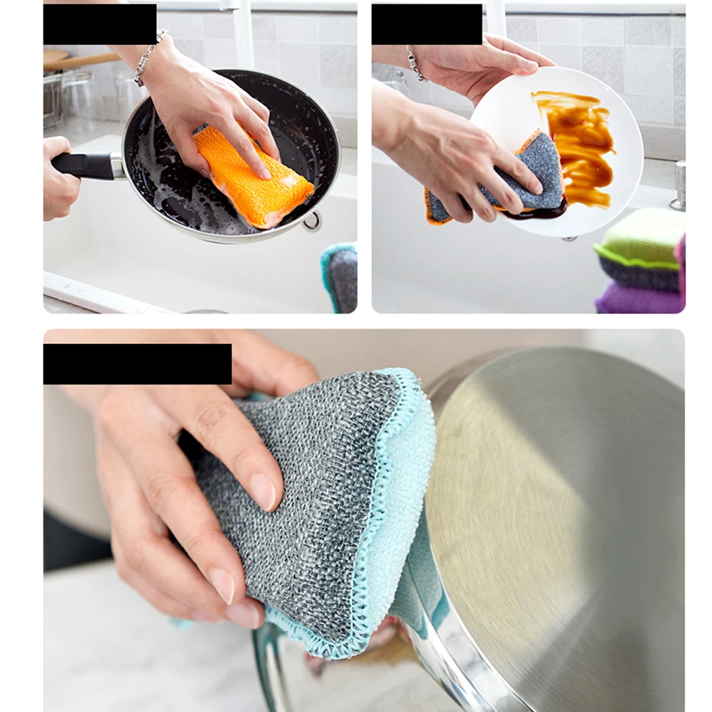 

Kitchen Cleaning Sponges Dishwashing Sponge Pads Dishwashing Pads Cleaning Sponge Pads Sponges for Dishwashing