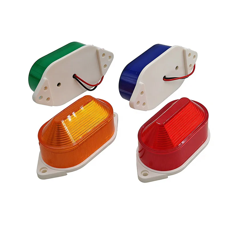 

4pcs TB40 N-3051 LED Strobe Light Small Flashing Signal Warning Alarm Indicator Lamp 12V 24V 220V IP44 for Vehicle Boat Marine