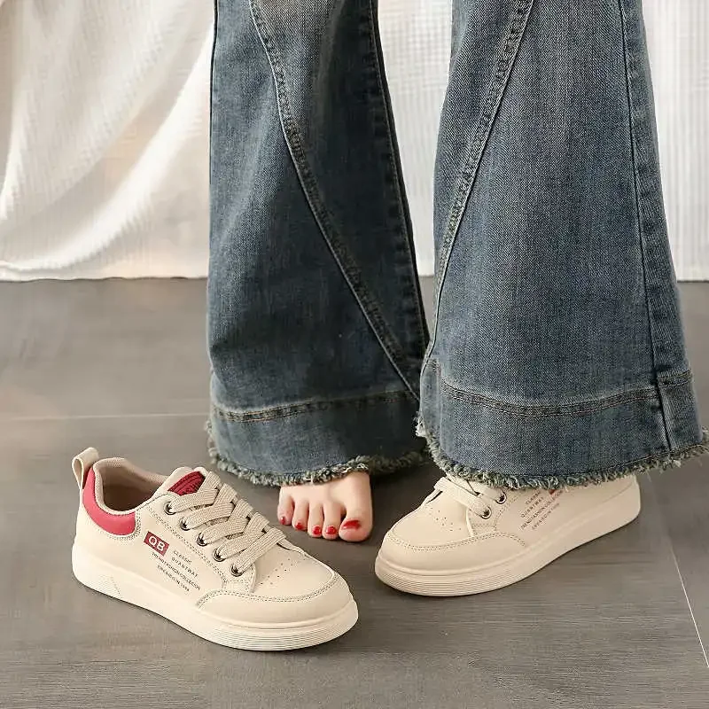 Primavera-otoño plataforma Beige tacón de mujer talla 45 zapatos de mujer zapatos de mujer zapatillas de tacón deporte súper cómodas