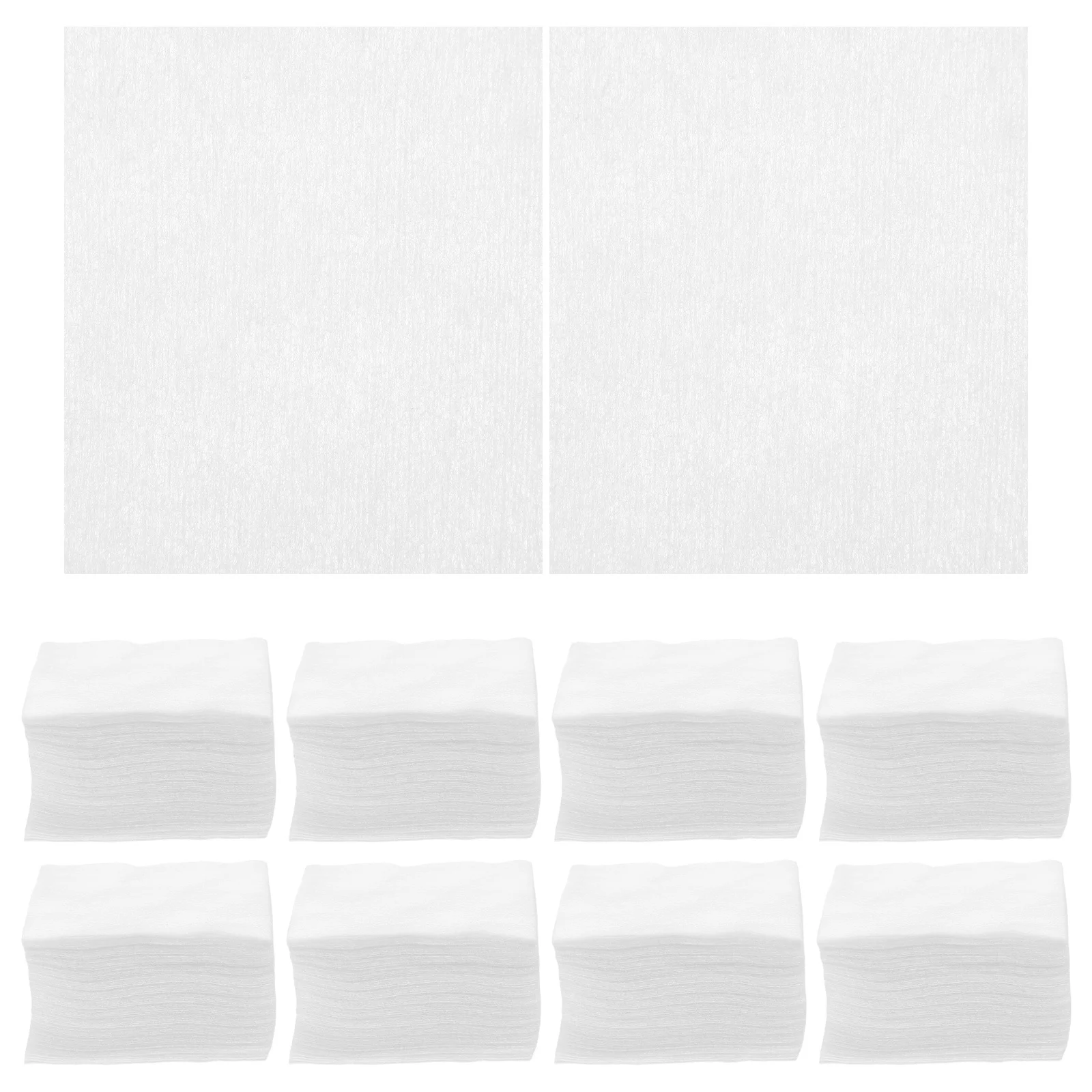 

1200Pcs Facial Cotton Pads Non-Woven Fabric Soft Absorbent Makeup Remover Wipes Toner Cleansing Pads Lint-Free Eye Face Cleaning