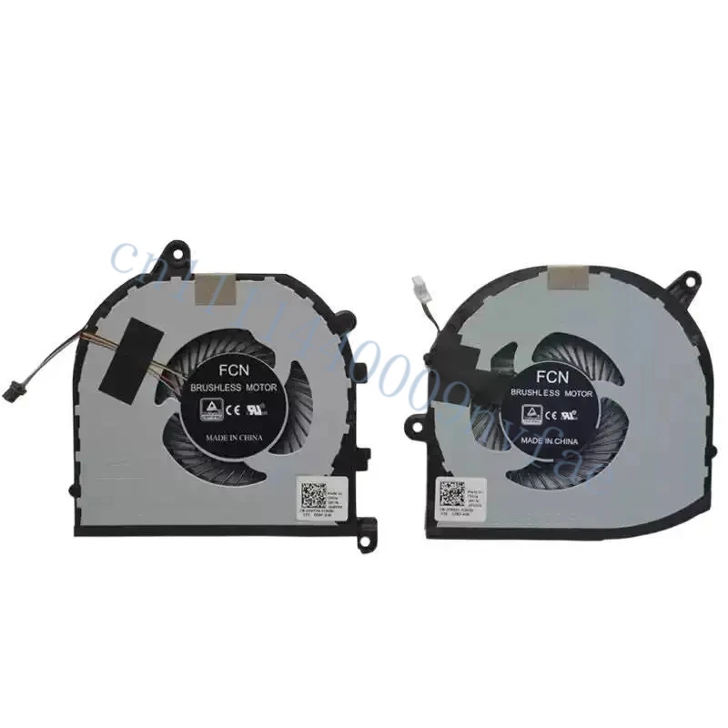 CPU+GPU Cooling Fan for Dell XPS 15 9570 & XPS 15 7590 Precision 5530 5540 Series P/N: 008YY9 0TK9J1 TK9J1 08YY9 0.2