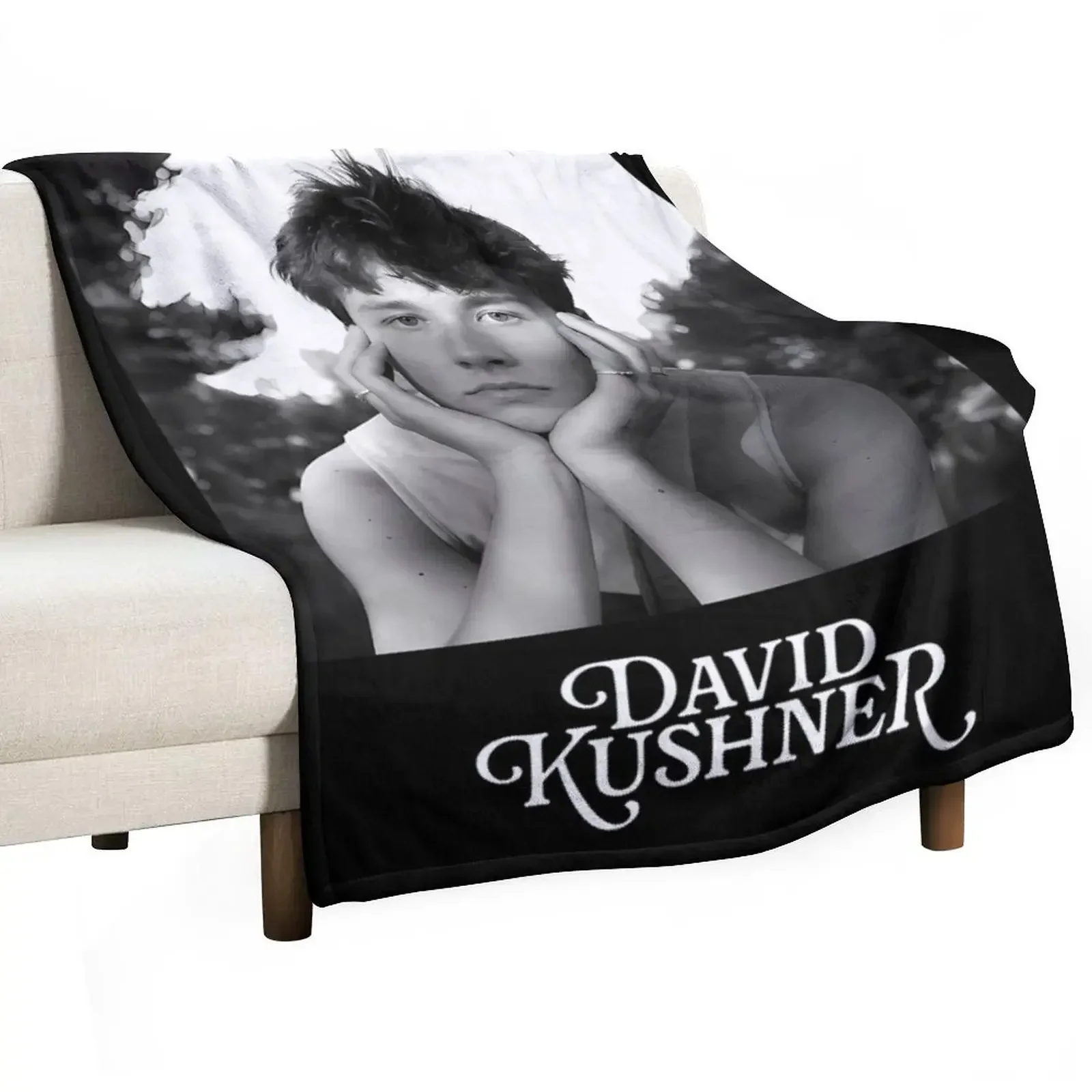 David Kushner Merch David Kushner Signature Throw Blanket Blankets For Baby heavy to sleep Travel Soft Big Beautifuls Blankets
