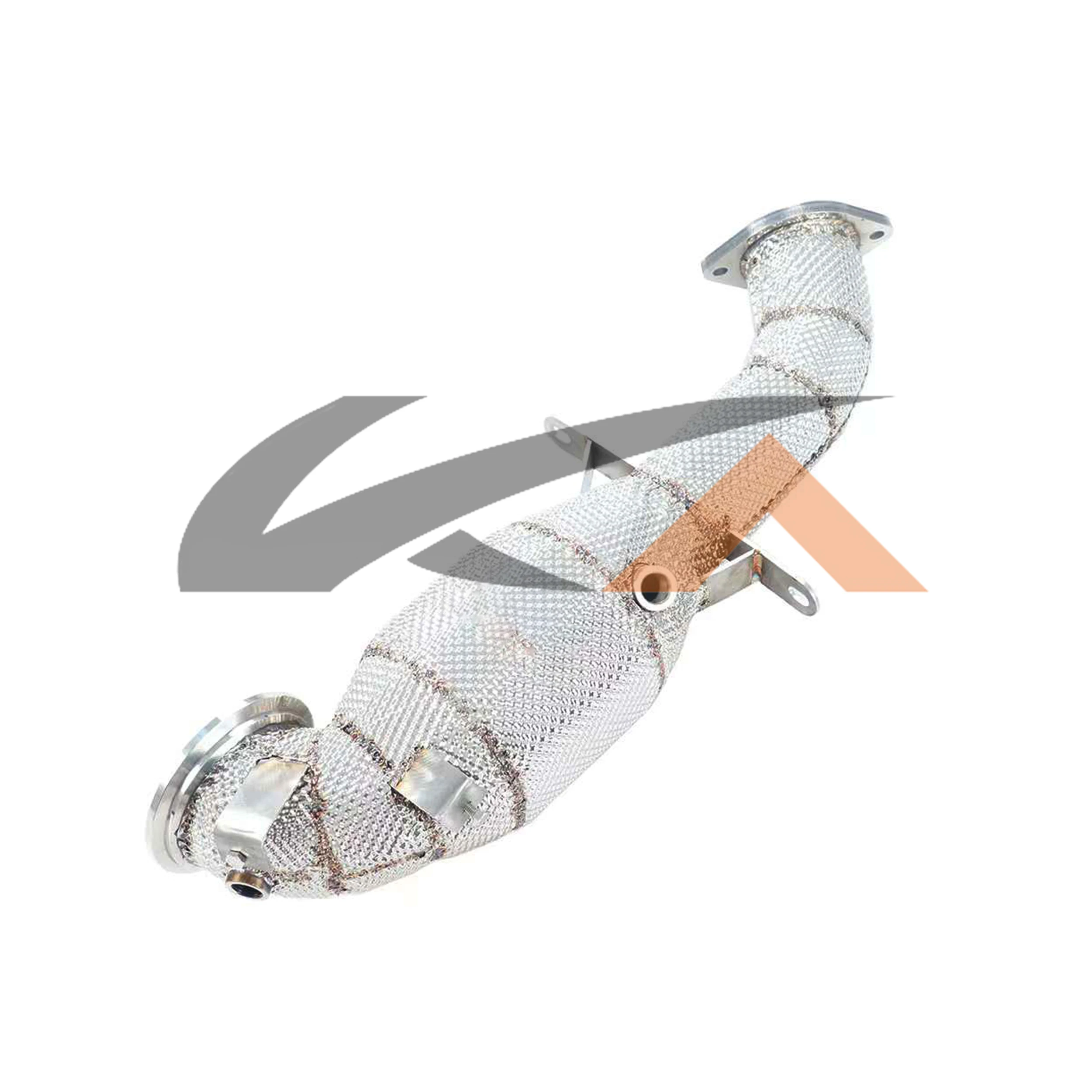 KA Tuning Stainless Steel Downpipe Exhaust Headers for Chevrolet Malibu XL 2.0 Performance Auto Parts with Heat Shield Catted