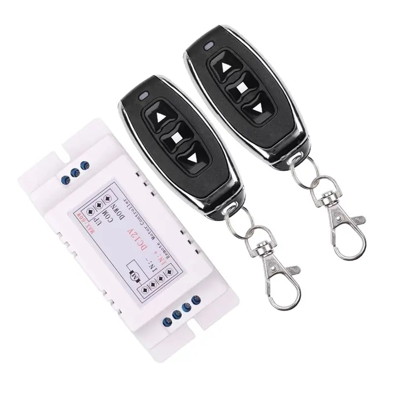 B62B-For Motor Linear Actuator Controller 433Mhz DC 12V For Motor 10A CW CCW With Limit Remote Control Switch