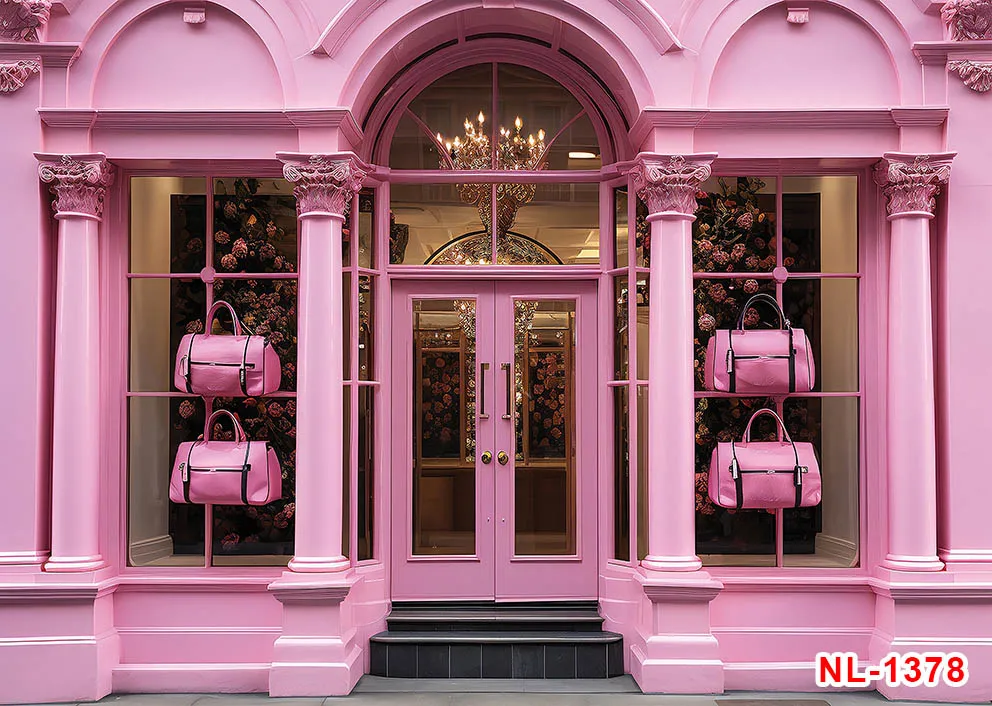 Pink Car Beach Princess Backdrop Girls Birthday Party Decoration Pink Sparkling Photography Background Baby Shower Poster Banner