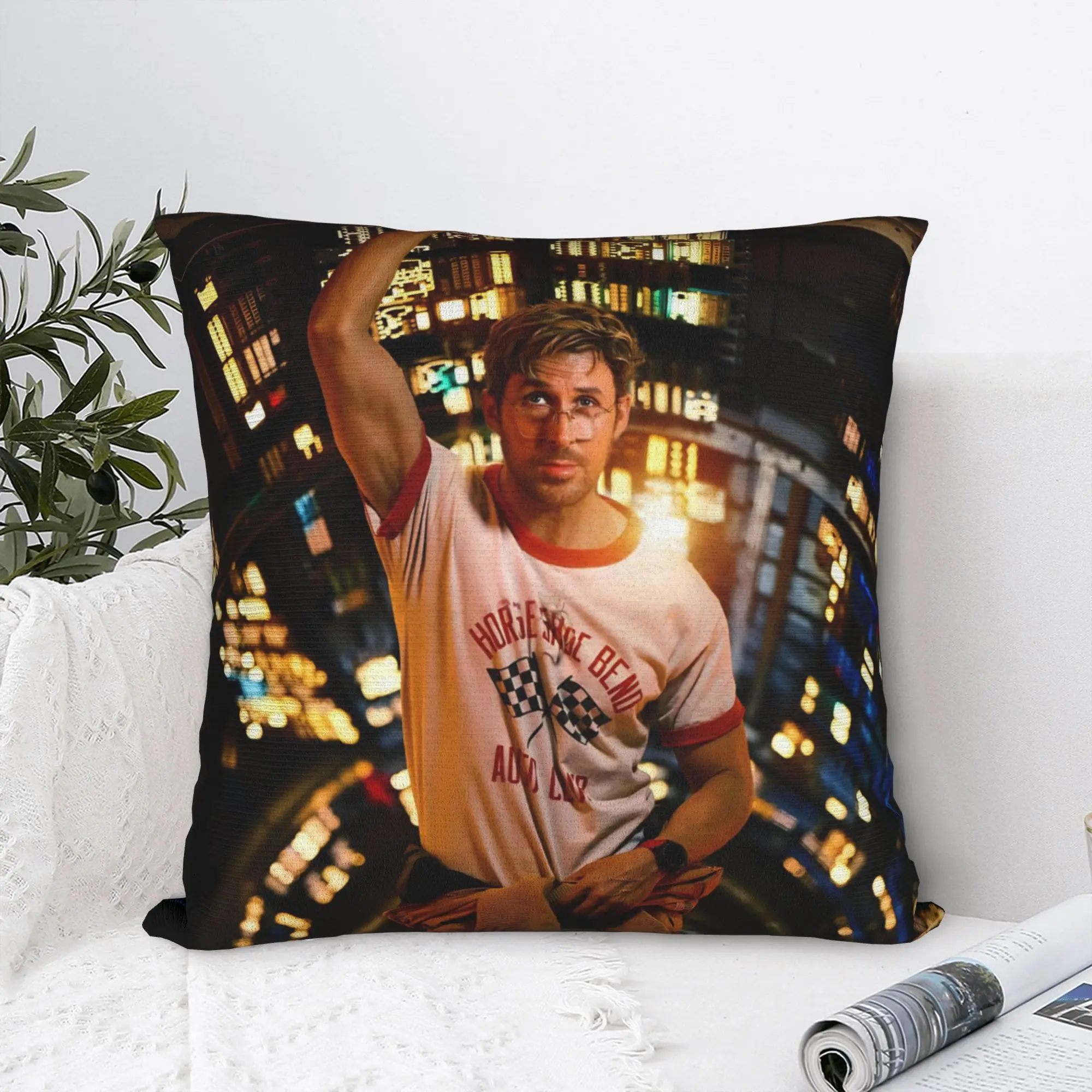 Project Hail Mary Square Pillow Cases Ryland Grace Rockys Cushion Covers Awesome Zippered Decorative Pillowcase for Car 45*45cm