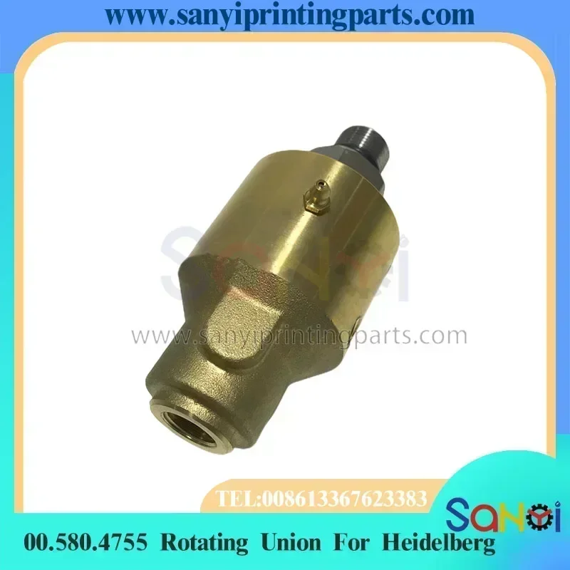 Best Quality 00.580.4755 Rotating Union 157-508-201 For Heidelberg CD74 XL75 SM52 SX52 XL105 XL106 Printing Machine Parts