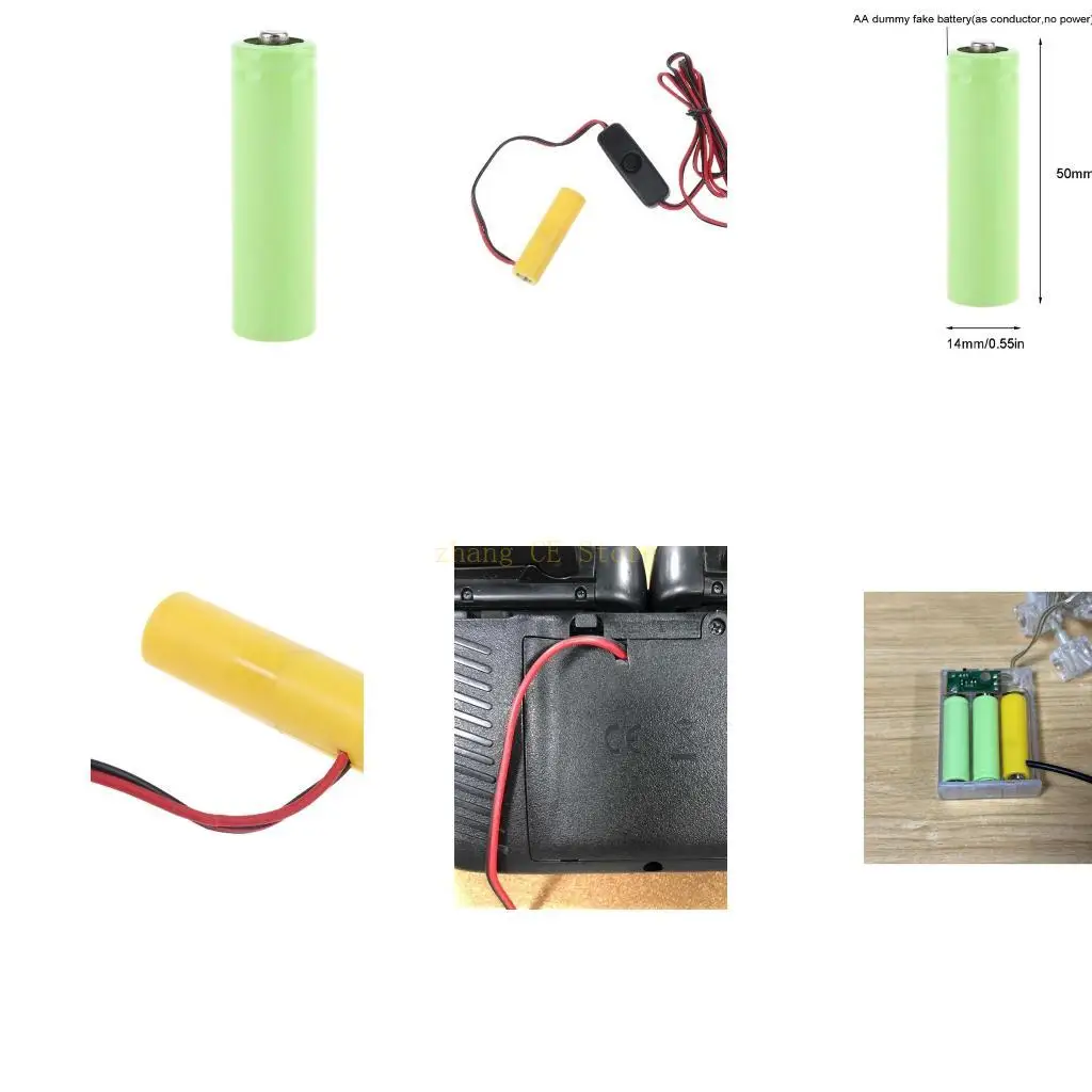 M5TD Battery Replace 3X 1.5V AA Batteries for LED Light Radio Electronic