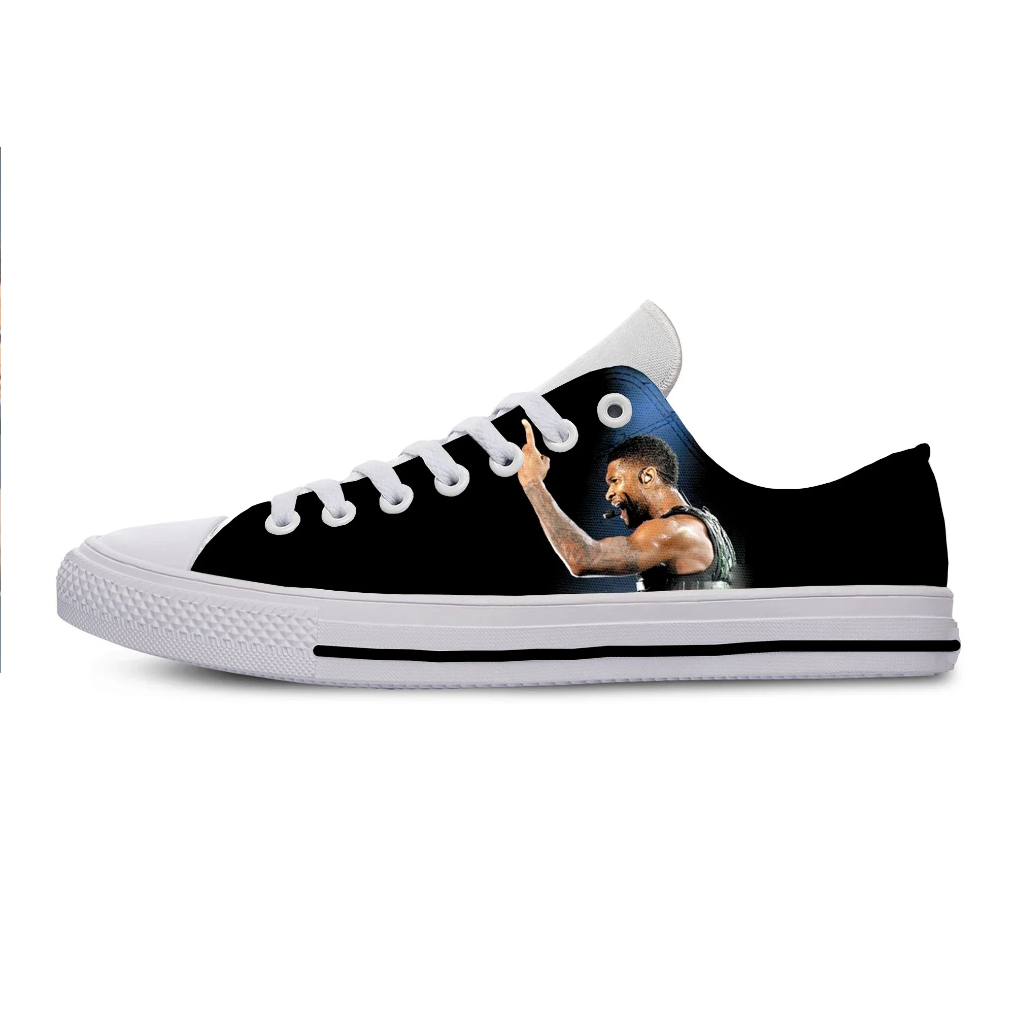 Hot Cool Fashion Pop Summer High Quality Sneakers Handiness Casual Shoes Men Women Usher Raymond IV Low Top Latest Board Shoes