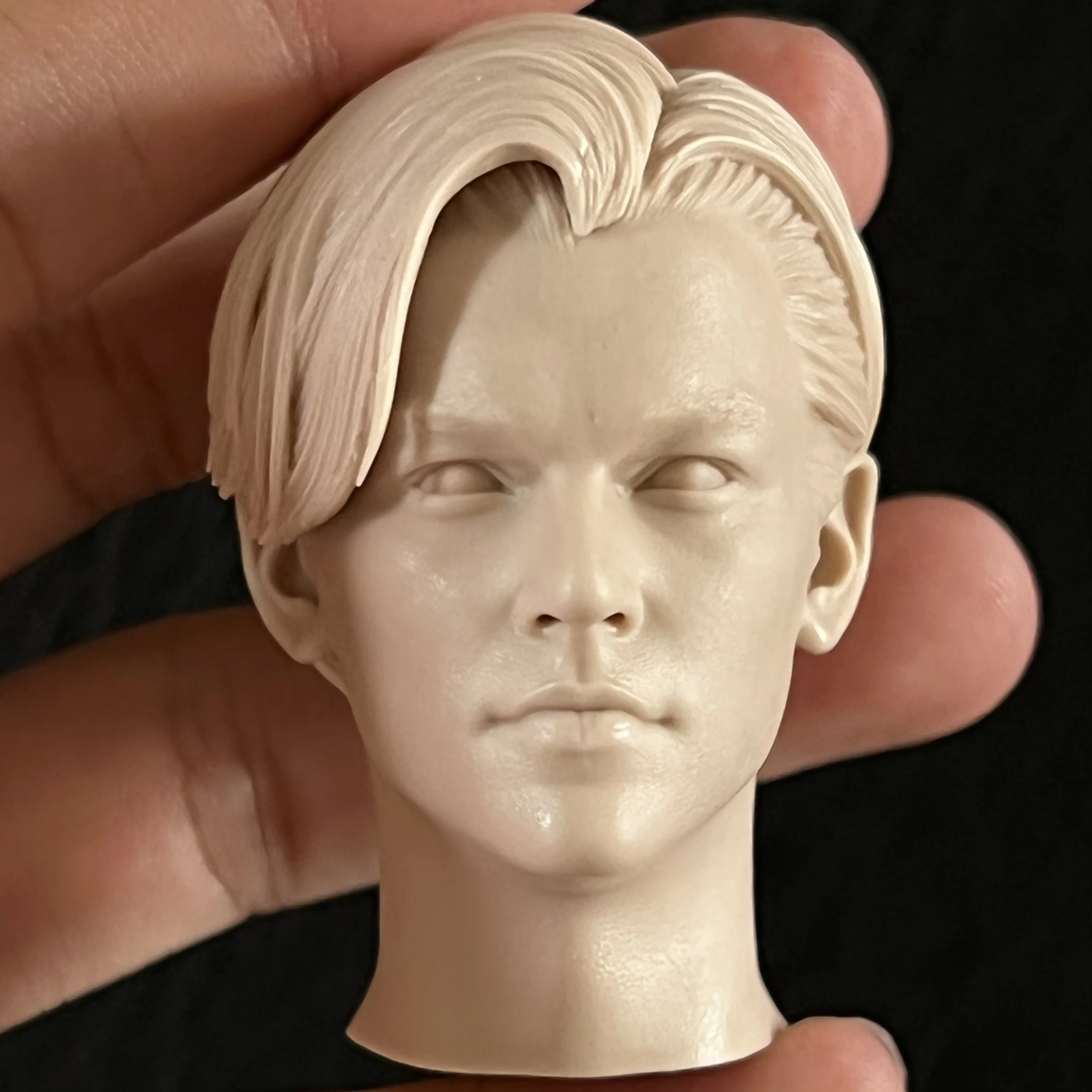 

1:6 Cast Resin Figure Puzzle Kit Figure Head Leonardo Unpainted Sculpted Model (50mm)