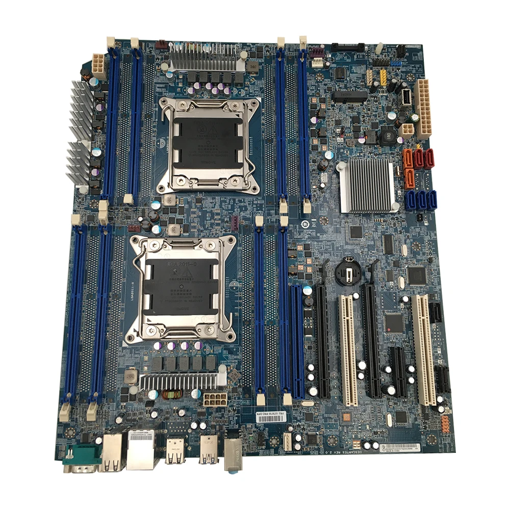 Para Lenovo ThinkStation C30 estación de trabajo C602 placa base Dual X79 03T6730