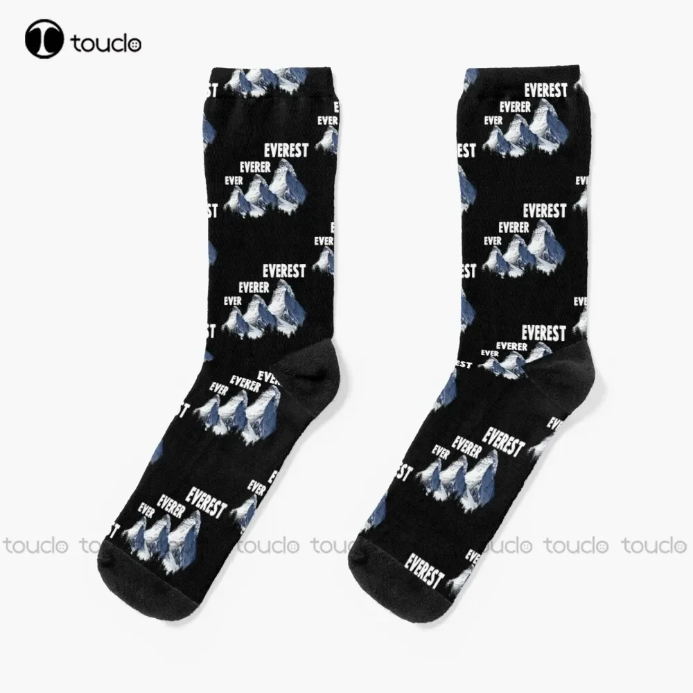 

Mount Everest Funny Humor Ever Everer Everest Socks Mens Colorful Socks Christmas New Year Gift Street Skateboard Socks Colorful