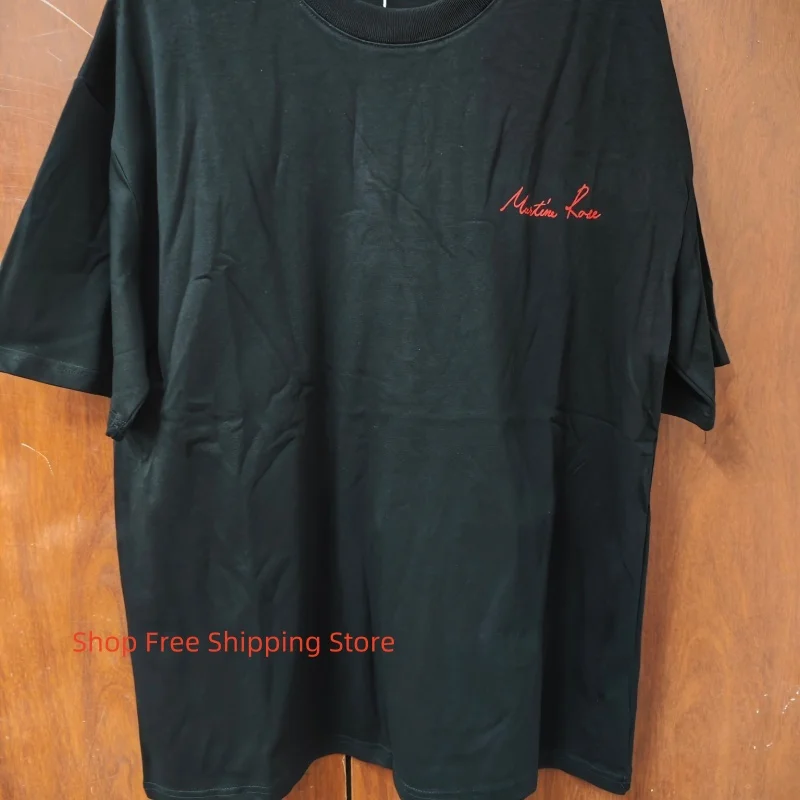 

Martine Rose Inspired Letter Print T Shirt Fashion Casual Oversized Fit Summer Streetwear Top for Women Men
