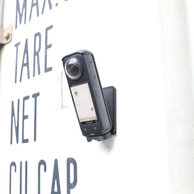 حامل كاميرا رياضي مغناطيسي لـ Insta360 X3 X4 كاميرا الحركة سطح المكتب دعامة حامل قاعدة مثبتة على الحائط لفيديو السيارة Vlog