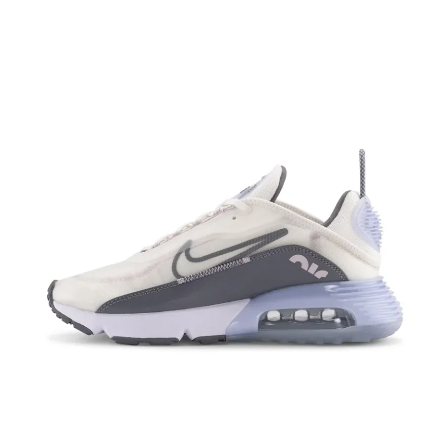 Nike Air Max 2090 Men's and Women's Sneakers Fashionable Hundred Casual Shoes WhiteGrey Colours