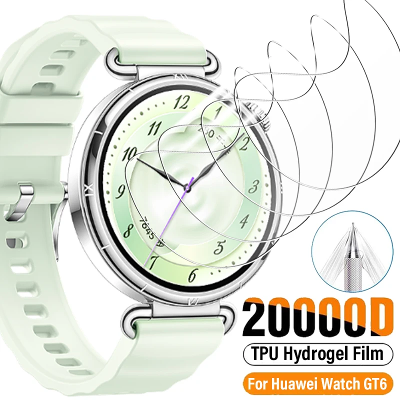 For Huawei Watch GT 6 41/46mm GT6 Pro Soft TPU Hydrogel Films Full Cover Screen Protectors For Huawei Watch GT6 Not Glass