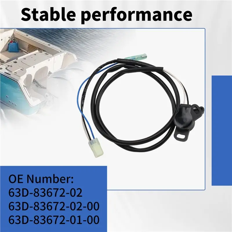 Trim Sensor Part Numbers 63D-83672-02 63D-83672-02-00 63D-83672-01-00 For F40 F50 F60 F70(2001- 2008) Outboard Engines