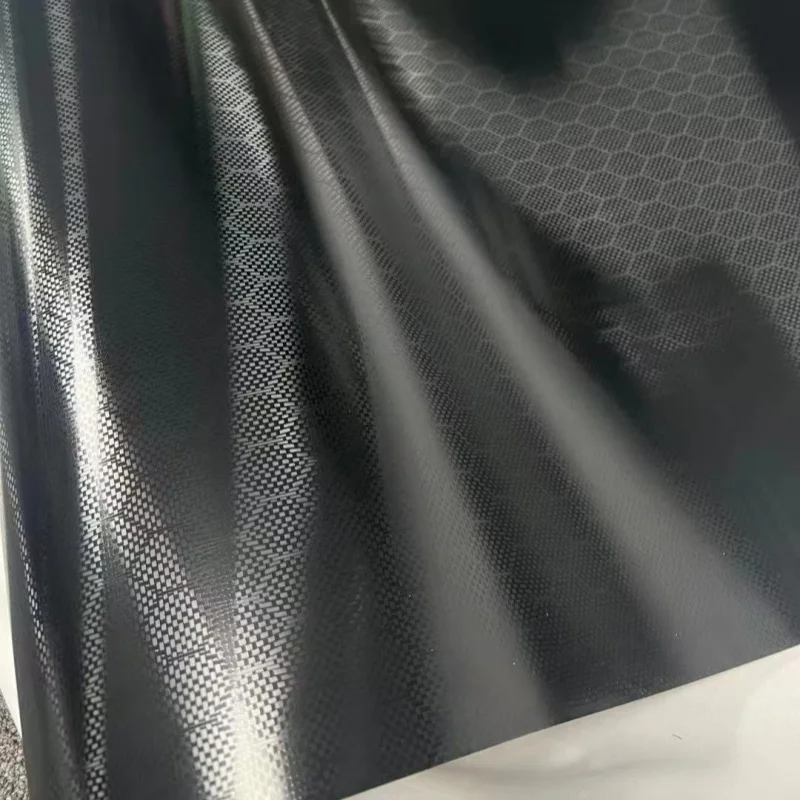 

Matte black diamond-shaped carbon pattern film, 3D ethylene film, automotive ethylene film, motorcycle paint interior protection