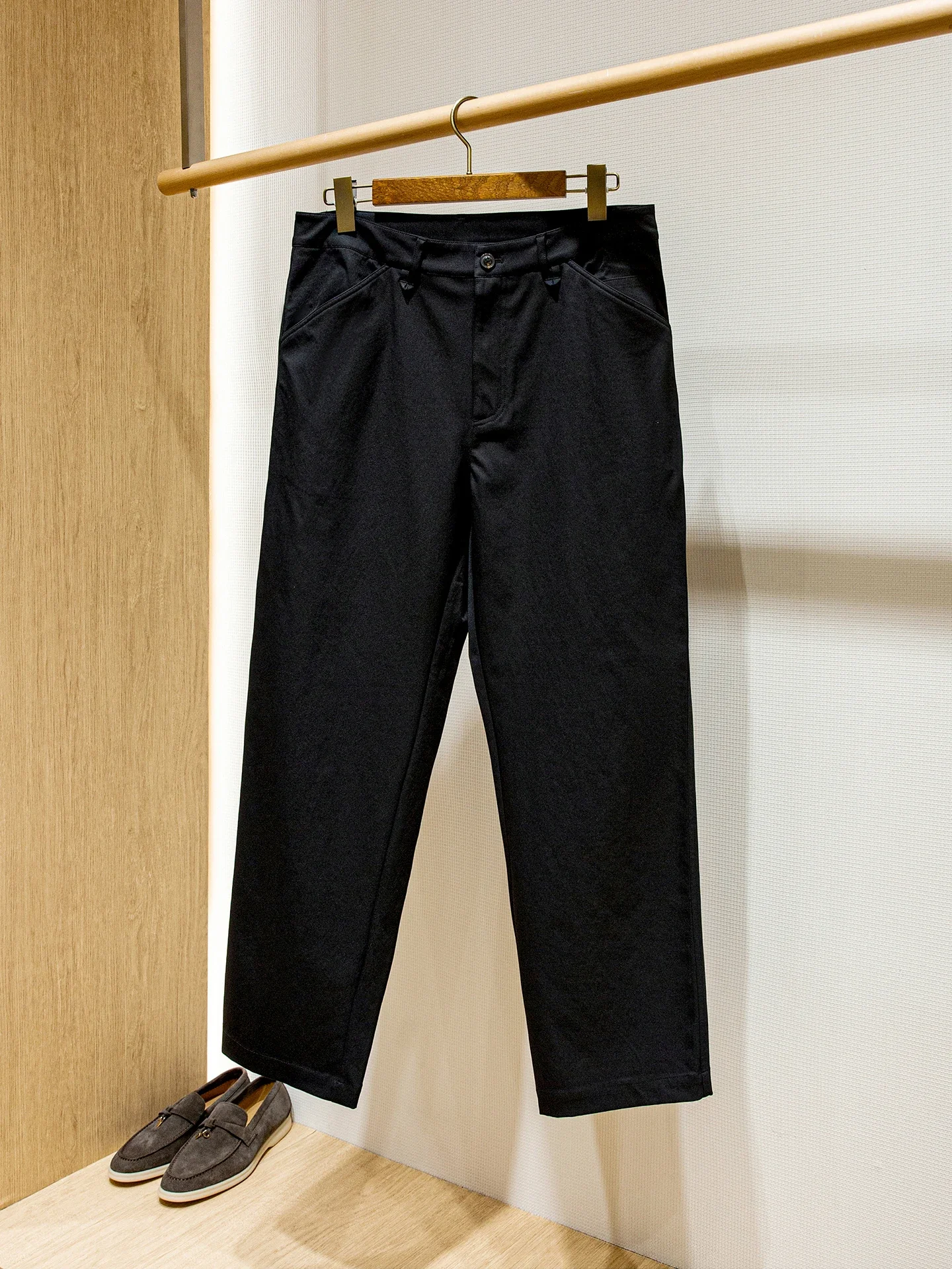 بنطال كاجوال مستقيم للرجال من القماش الوظيفي PR #2