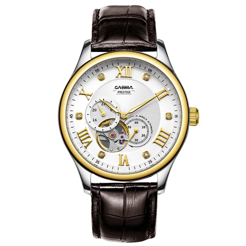 CASIMA Couple Watches Simple Trendy Fashion Watch Versatile Waterproof Luminous Men's Mechanical Watch Model PE-8807-1002