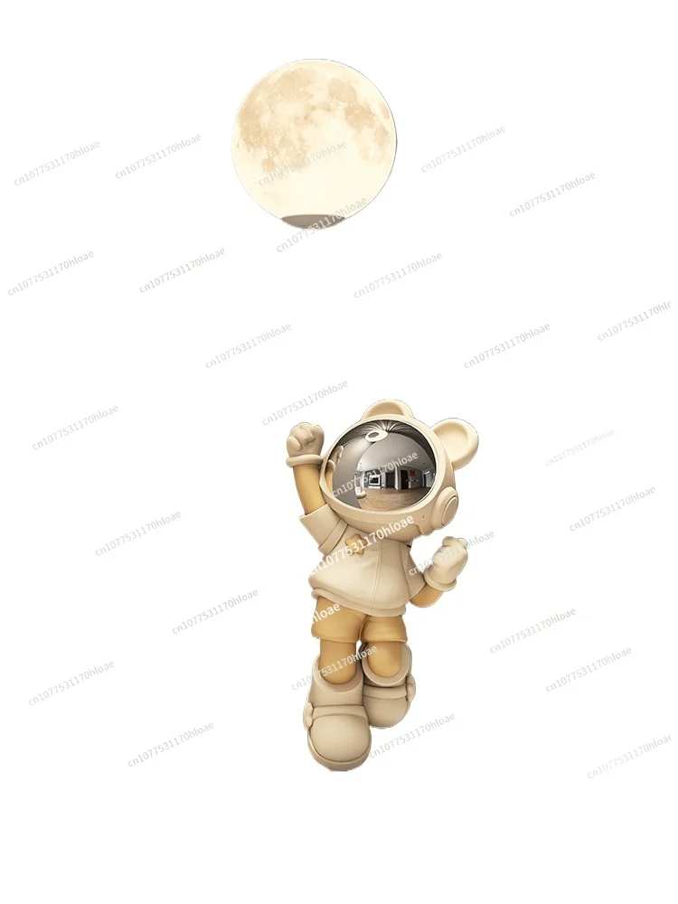 

Astronaut Living Room Entrance TV Cabinet Decorative Lamp Decoration Home Ornament High-End Entry Lux Housewarming Gift