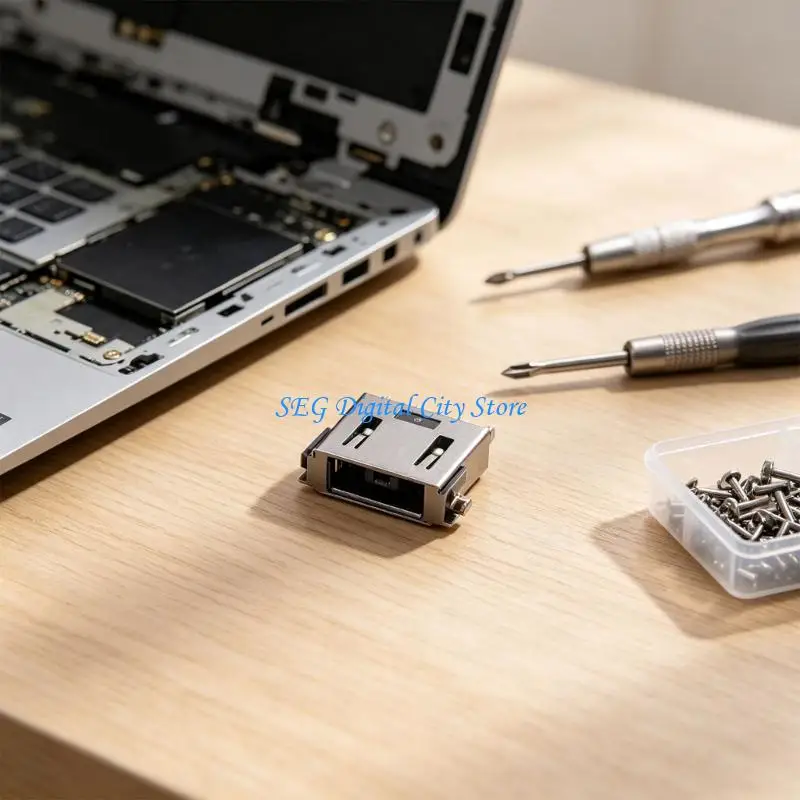 U75B Silver Black Laptop Charging Input Part for Y7000 Repair Maintenance
