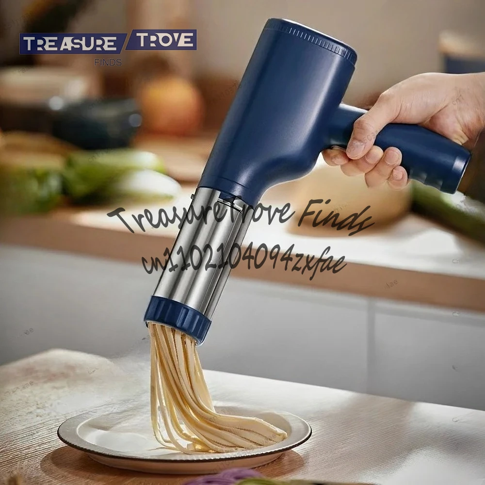 

Портативная электрическая машина для приготовления лапши, ручная перезаряжаемая батарея, беспроводная машина для приготовления лапши, макаронных изделий, 1500 мАч для домашней кухни