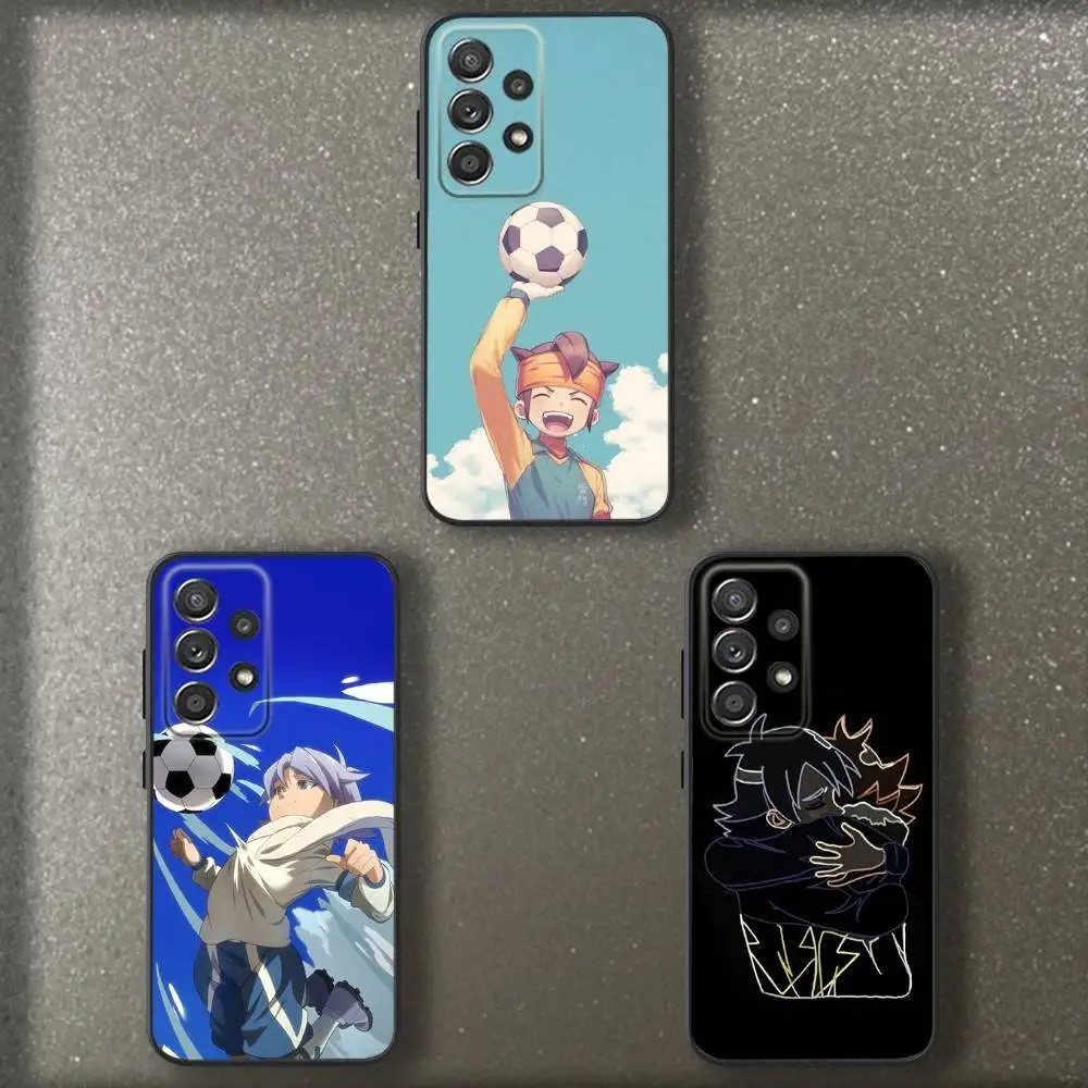 

Anime I-InazumaS Elevens Phone Case For Samsung S 25,24,23,22,30,21,10,9,Ultra,Plus,Lite,FE,4,5 G Soft Black Case