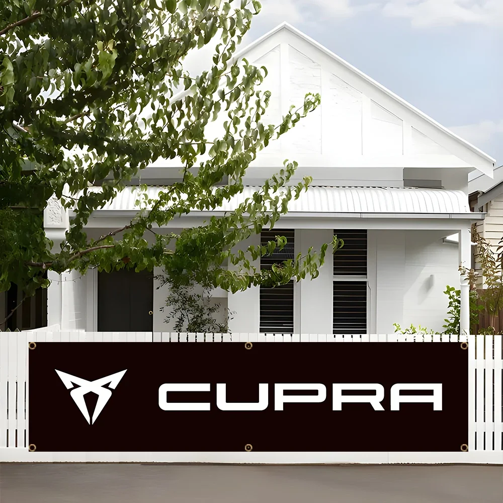 60X240cm Cupras Racing Car Banner Flag Polyester Printed Garage or Outdoor Decoration Tapestry