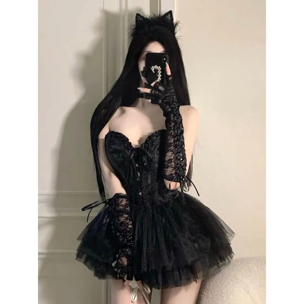مثير الملاك منتفخ تنورة ملهى ليلي أداء زي الرغبة النقية orm loween الملاك تأثيري تنورة يوم رأس السنة المباشرة...