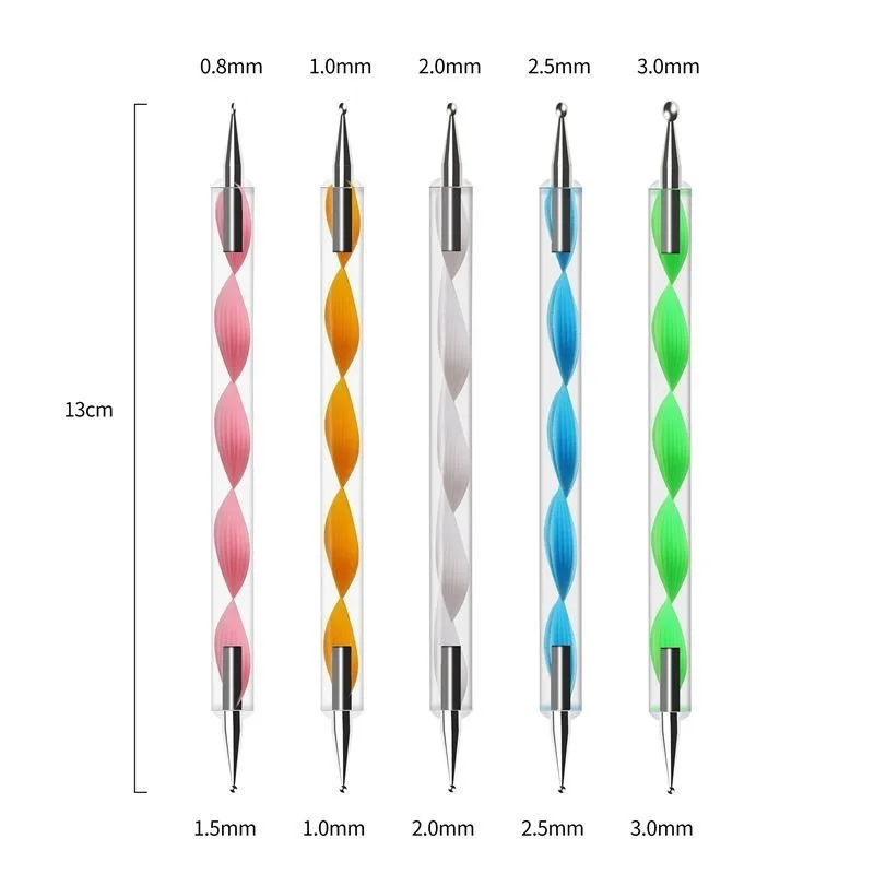 5/8/13pcs Mandala Dotting Tools Set Acrylic Dotting Pen Mandala Paint for Painting Rocks,Coloring, Drawing and Drafting