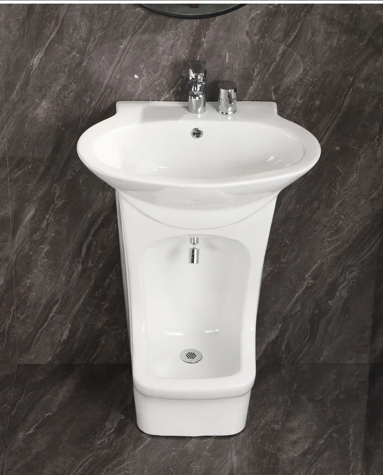 حوض حمام Wudu ذو مستوى مزدوج قائم بالكامل