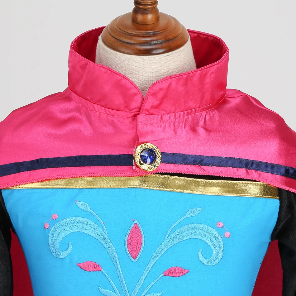 Disney kleine Mädchen Schnee königin Elsa Krönung Phantasie Prinzessin Elsa Kleid Party Kleidung Kinder Karneval gefroren Prinzessin Cosplay