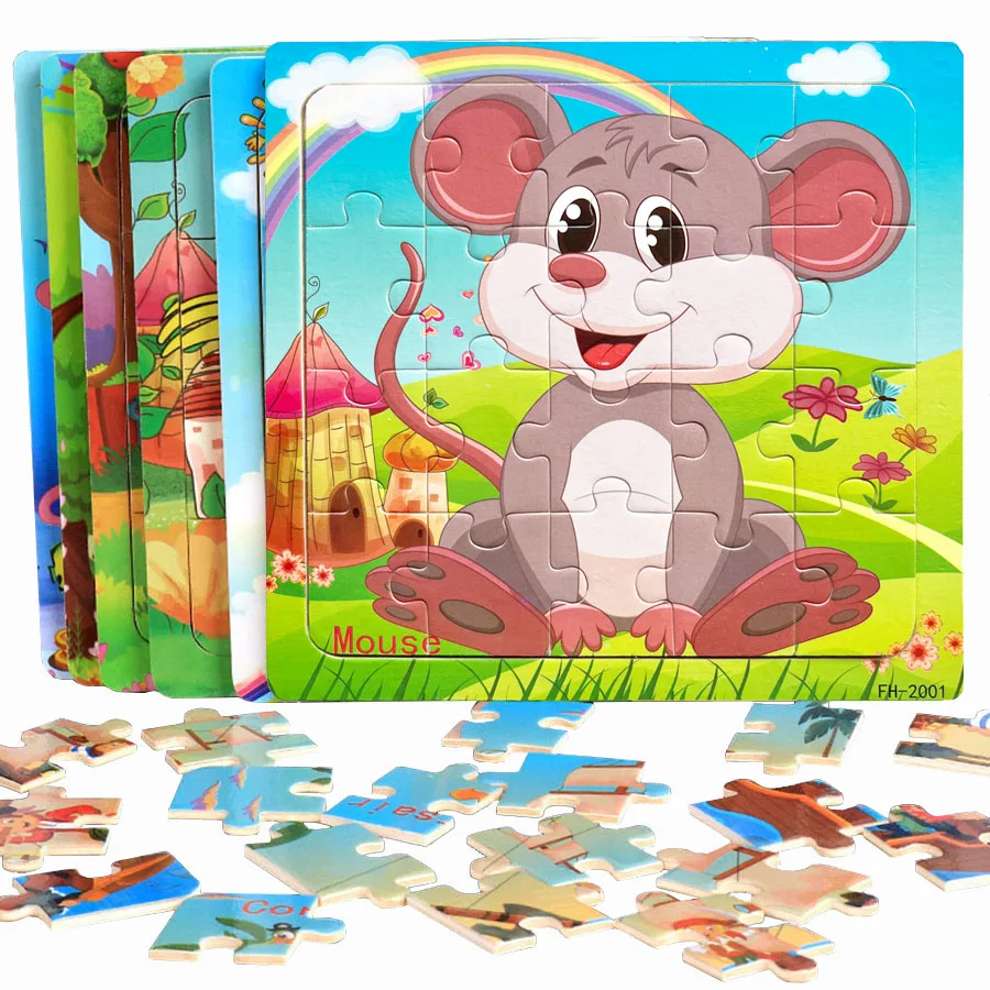 1Pc 14.7Cm Wooden J… - image