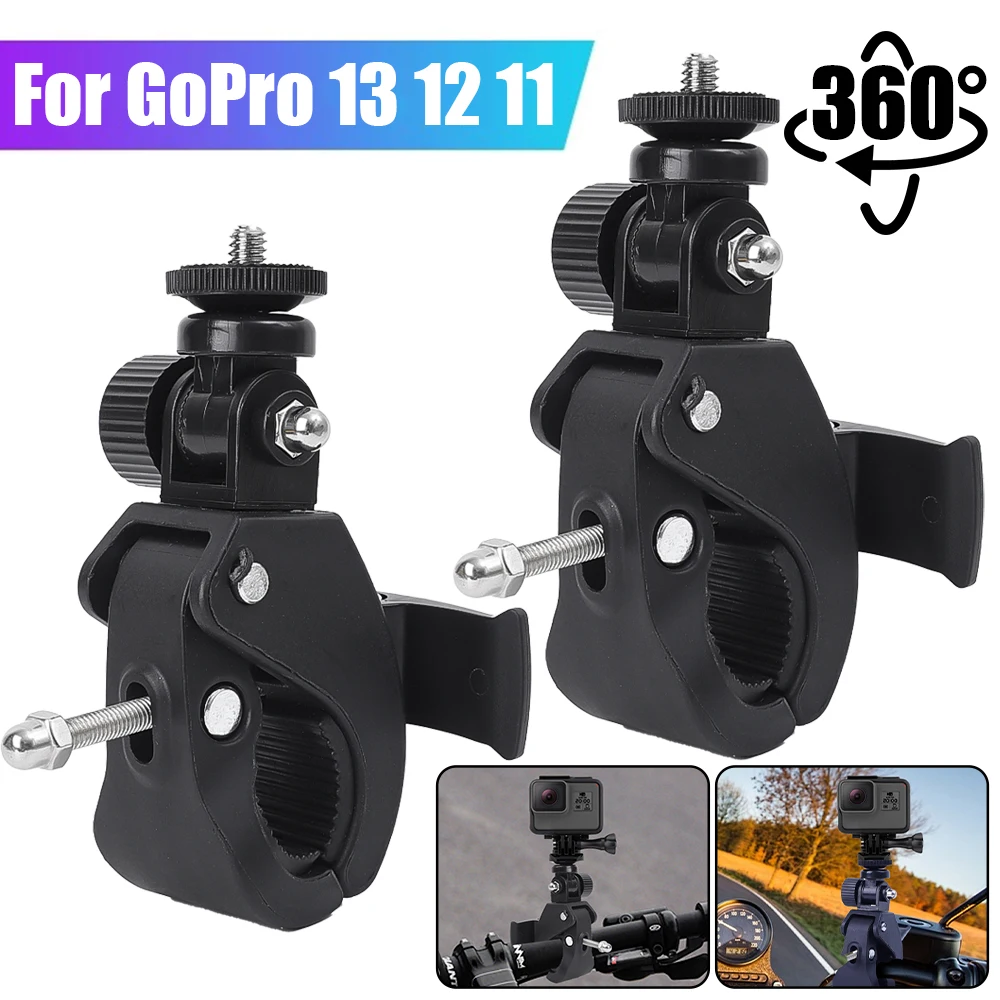 Camera Gimbal Fixed Bracket For GoPro Sport Action Video Holder 360° Rotation Outdoor Travel Running Anti Drop Camera Stand