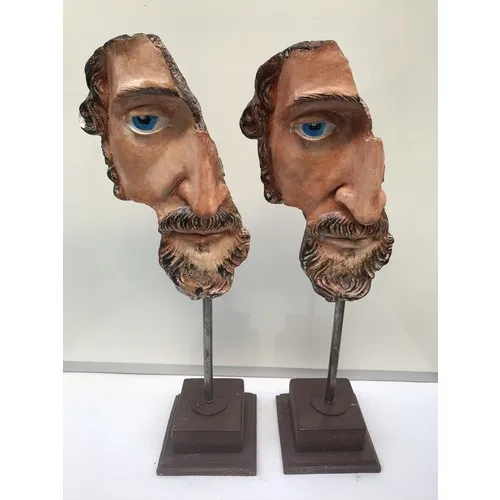 Sister Home Design Zeus Statue Pair