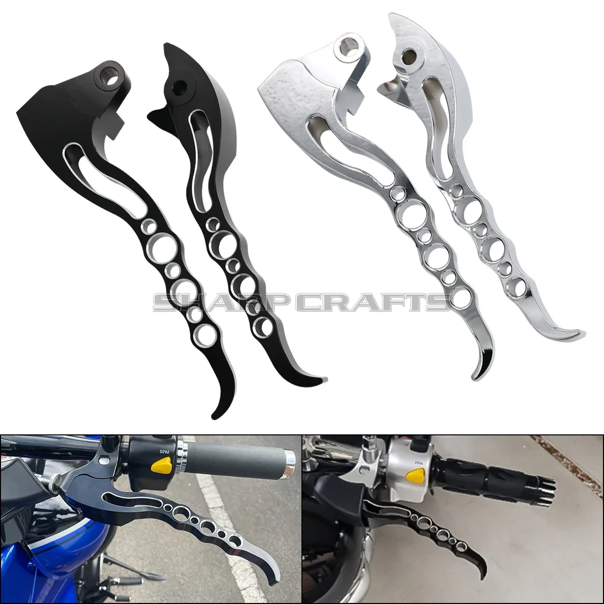 

For Suzuki Boulevard M109R M109 R 2006-2017 Hand Lever Parts Motorcycle Accessories Loopholes Brake Clutch Levers