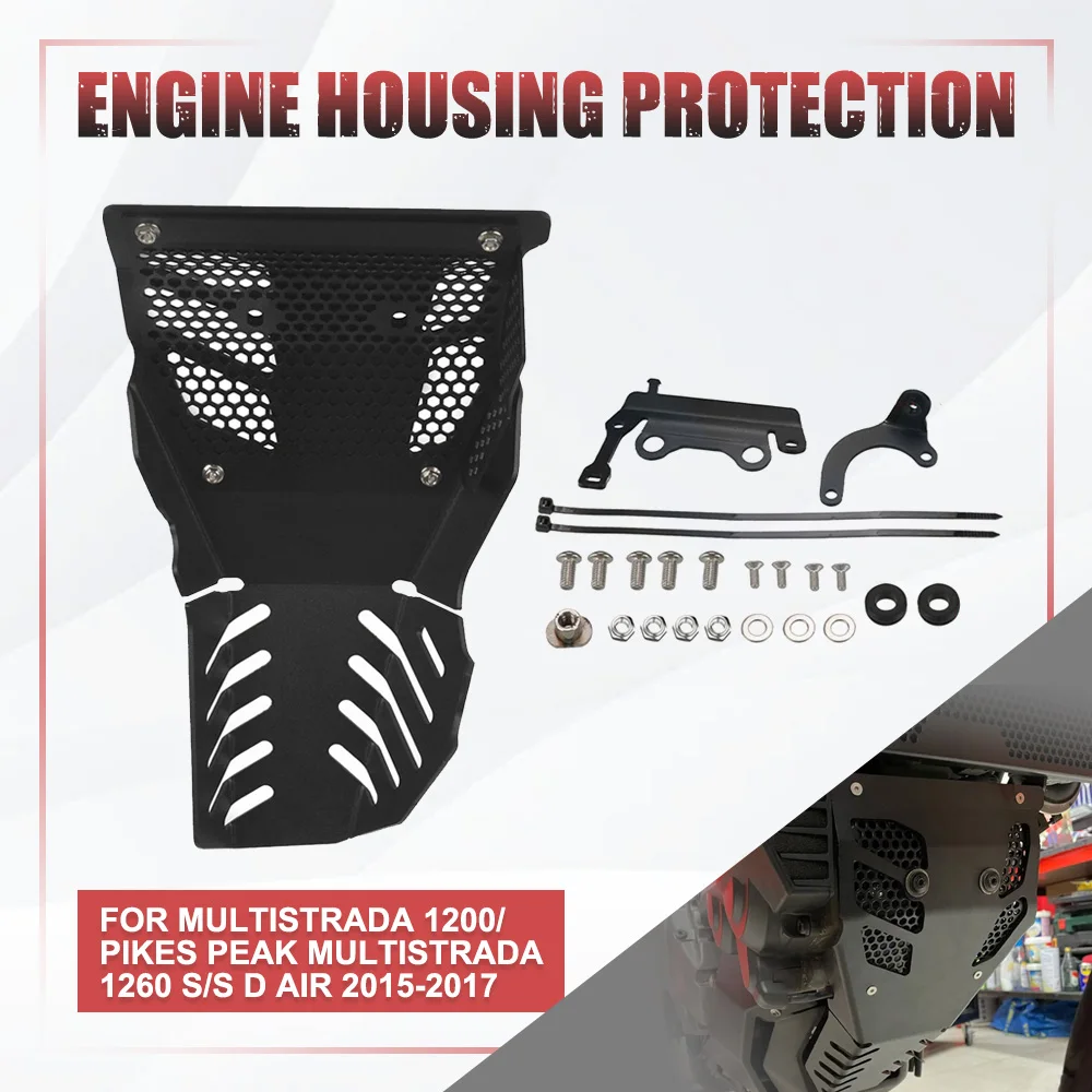 

Engine Guard For Ducati Multistrada 1200/Pikes Peak Multistrada 1260 S/S D Air 2015-2017 Motorcycle Engine Housing Protection