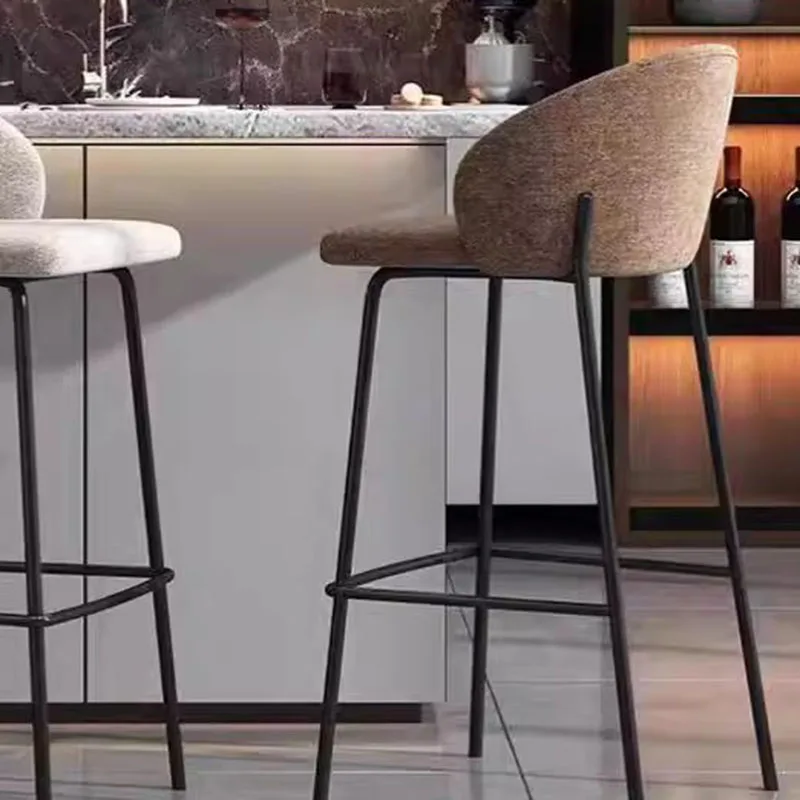 

Kitchen Accent Barstools Nordic Counter Luxury Comfortable Outdoor Barstools Throne Height Sillas Para Comedor Home Furniture