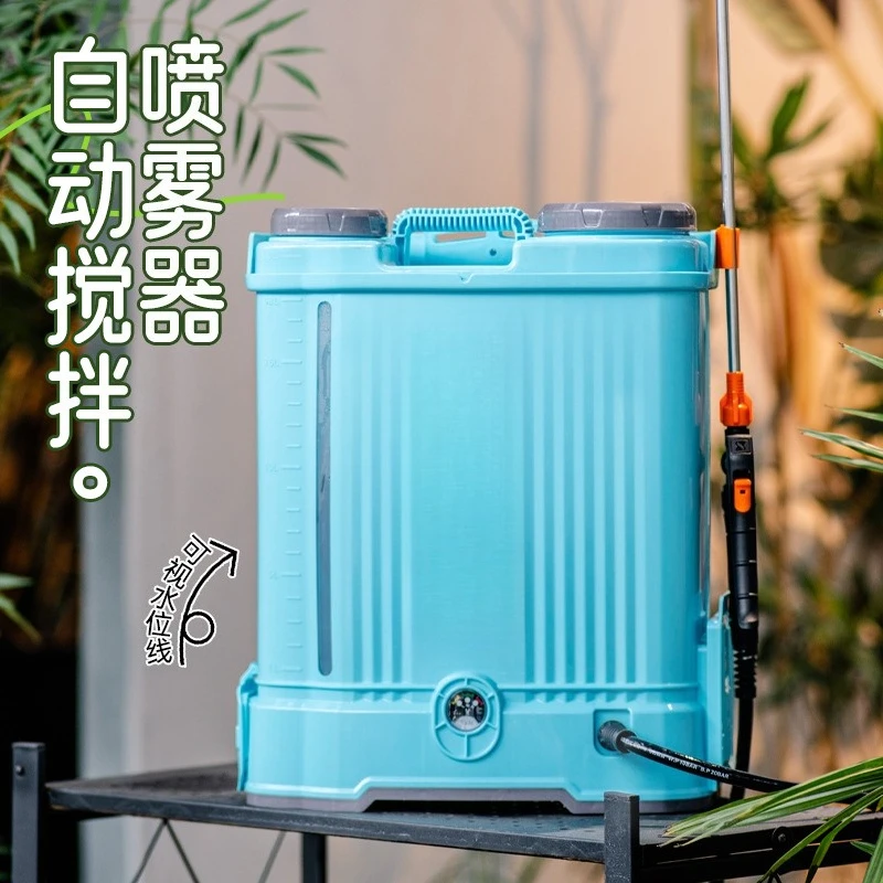 New Agricultural Electric Knapsack Sprayer 16L 20L with Water Level Line & Pesticide Mixing Function for Disinfection